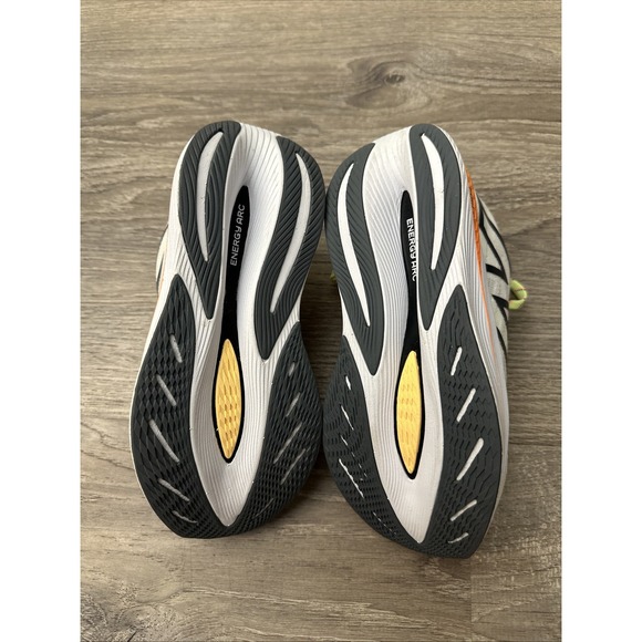 Woman Size 5.5 - New Balance FuelCell SuperComp Trainer v2 White Lime Hot Mango main image 7
